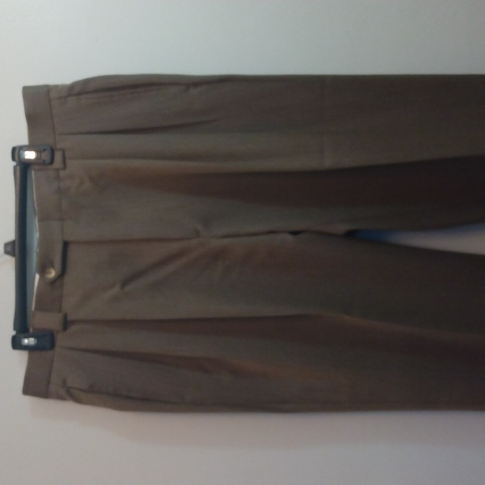 NWT Mark Shale Light Brown Wool Dress Pants  36 - 34 - Picture 4 of 13